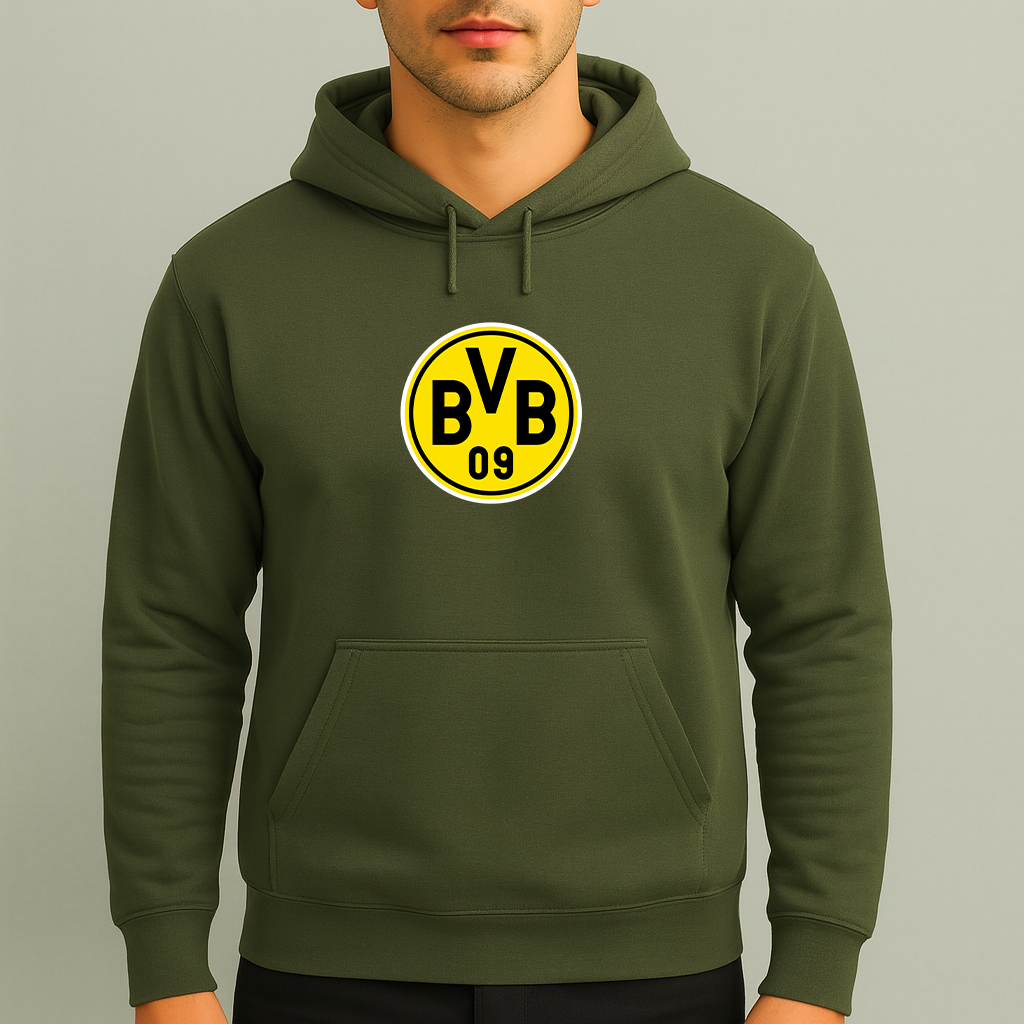 Men's Borussia Dortmund BVB FC Pullover Hoodie