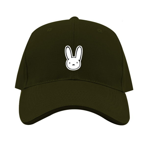 Bad Bunny Logo  Dad Baseball Cap Hat