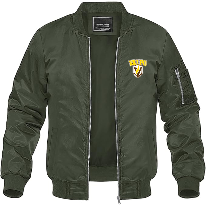 Men's Valparaiso Crusaders Lightweight Bomber Jacket