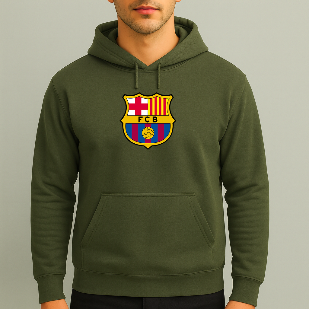 Men's F.C. Barcelona Soccer Pullover Hoodie