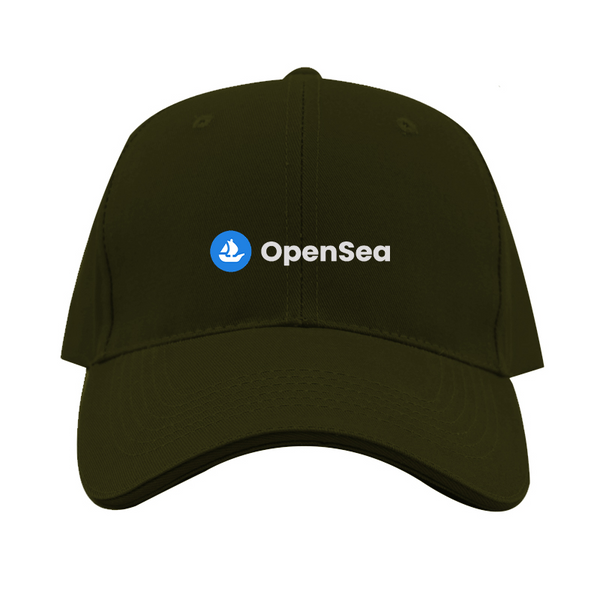 OpenSea Logo  Dad Baseball Cap Hat