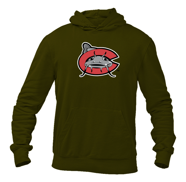 Men's Carolina Mudcats  Logo Pullover Hoodie