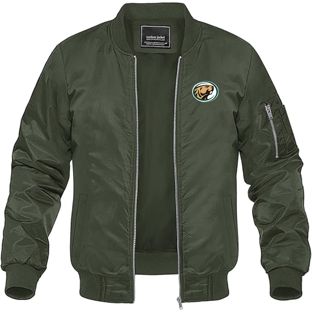 Men's Bemidji State Beavers Lightweight Bomber Jacket