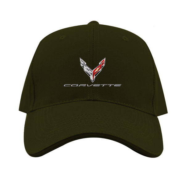 Corvette  Logo  Dad Baseball Cap Hat