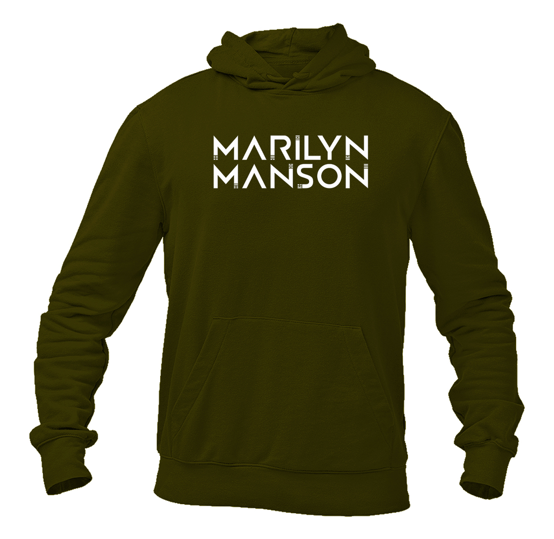 Men's Marilyn Manson Logo Pullover Hoodie