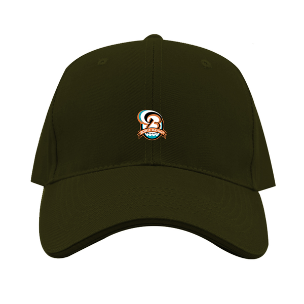 Bowie BaySox Logo  Dad Baseball Cap Hat