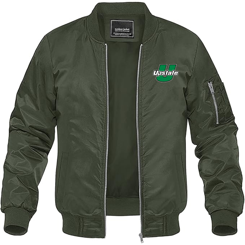Men's USC Upstate Spartans Lightweight Bomber Jacket