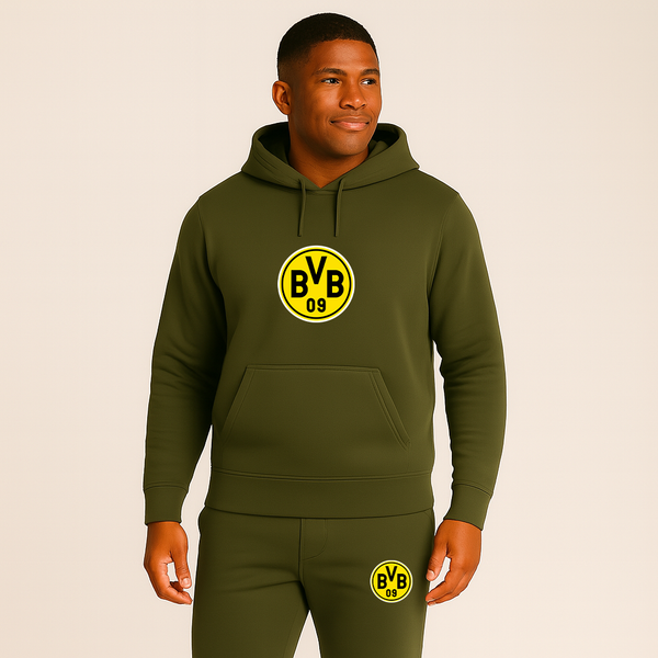 Men's Borussia Dortmund BVB FC Hoodie Joggers Set