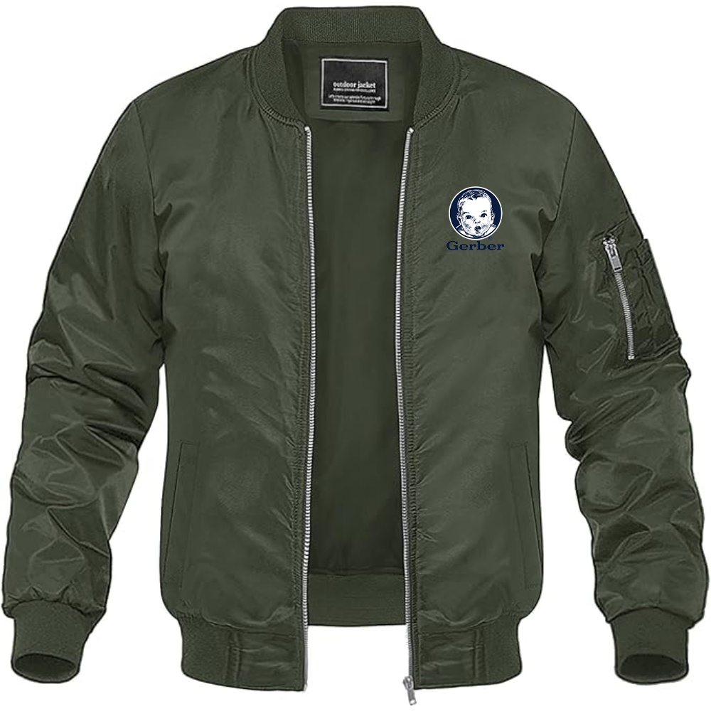 Men's Gerber Logo Lightweight Bomber Jacket