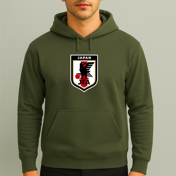 Men's Japan National Soccer Team Pullover Hoodie