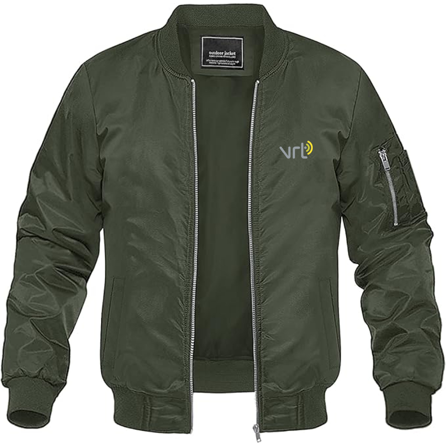Men's VRT Logo Lightweight Bomber Jacket
