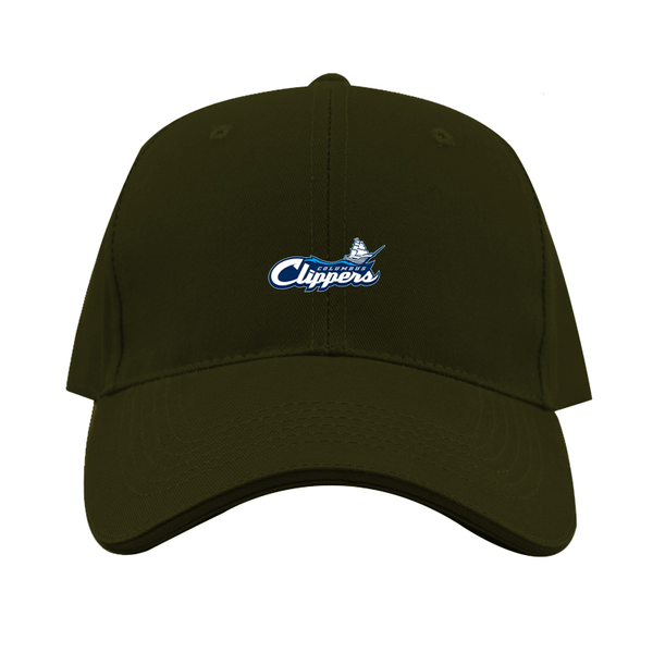 Columbus Clippers Logo  Dad Baseball Cap Hat