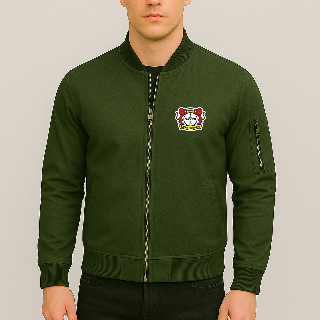 Men's Bayer Leverkusen FC Lightweight Bomber Jacket