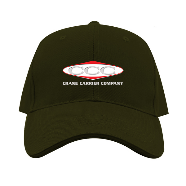 Crane Carrier Company Logo  Dad Baseball Cap Hat