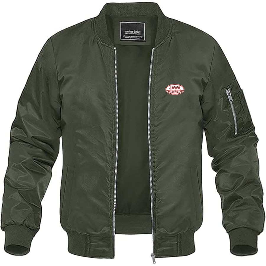 Men's Jawa Logo Lightweight Bomber Jacket