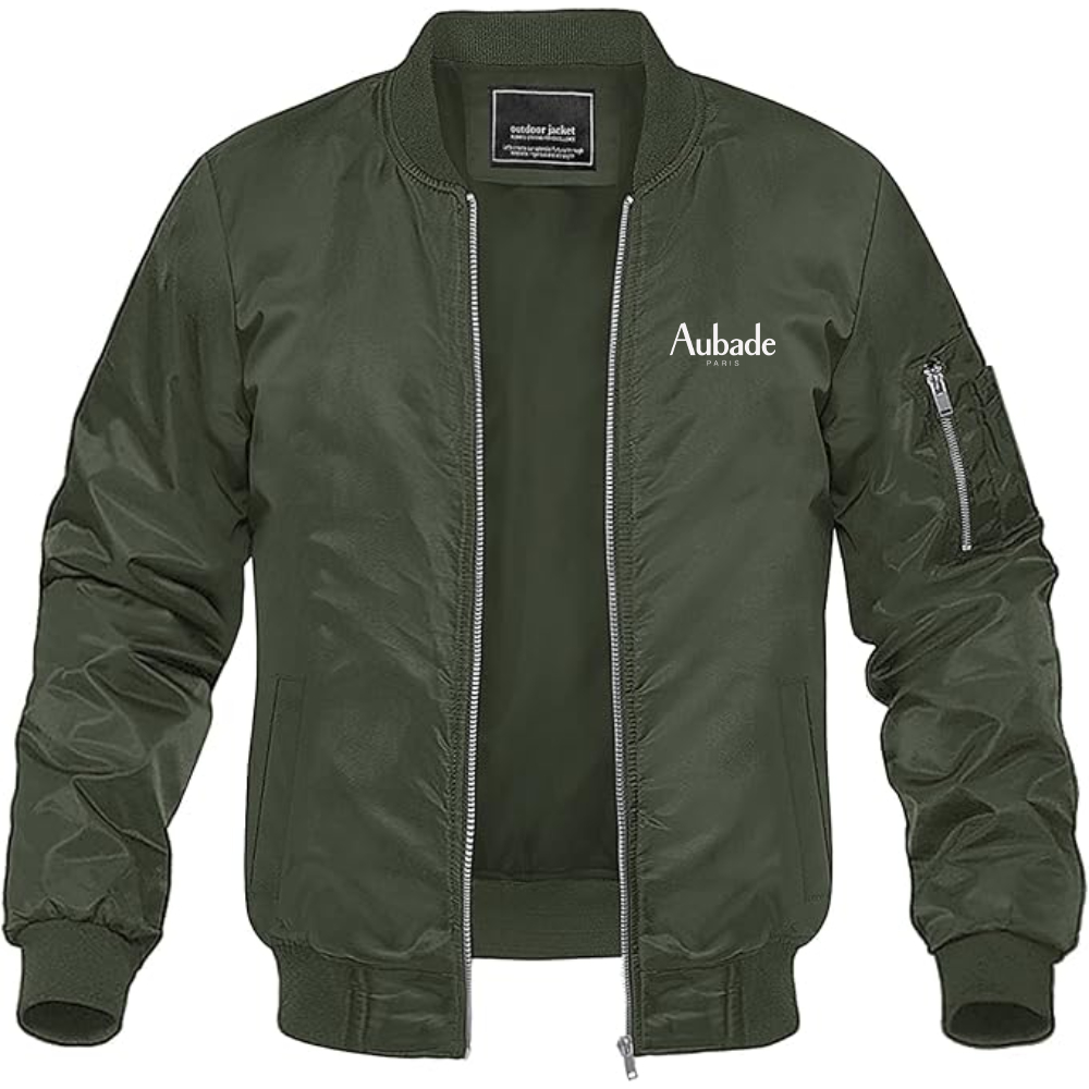 Men's Aubade Logo Lightweight Bomber Jacket