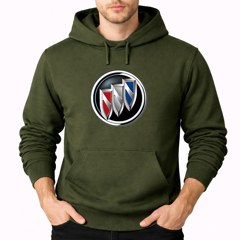 Men's  Buick Motorsports Car Pullover Hoodie