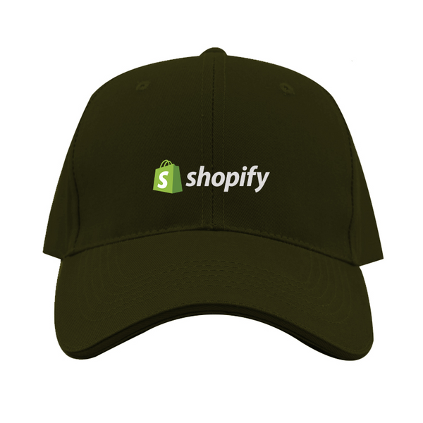 Shopify Logo  Dad Baseball Cap Hat