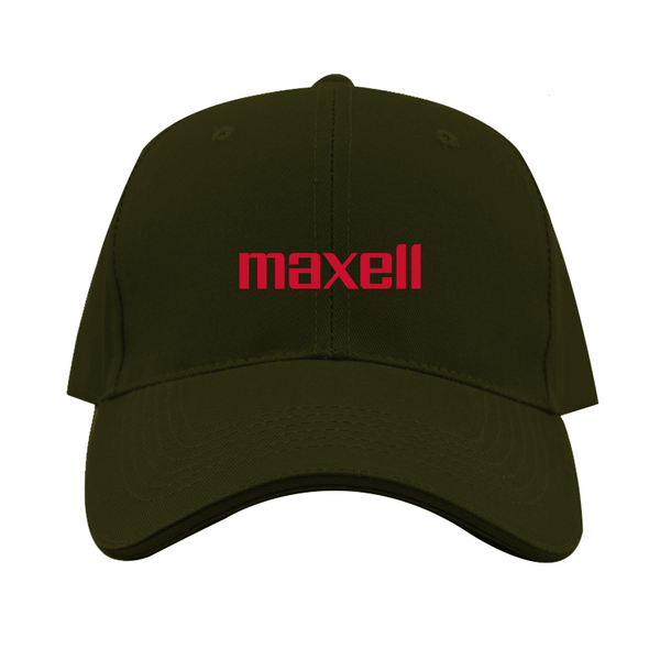 Maxell Logo  Dad Baseball Cap Hat