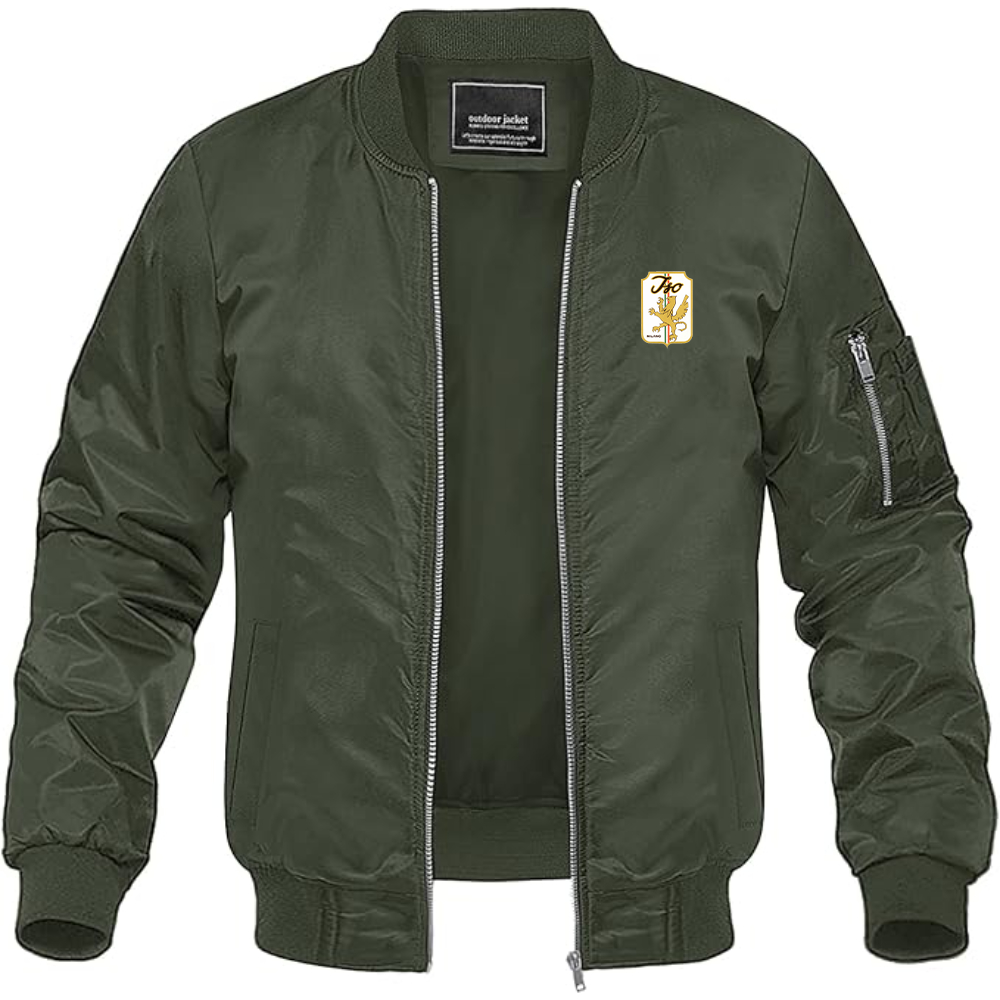 Men's Iso Logo Lightweight Bomber Jacket