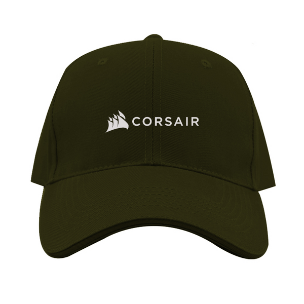 Corsair Logo  Dad Baseball Cap Hat