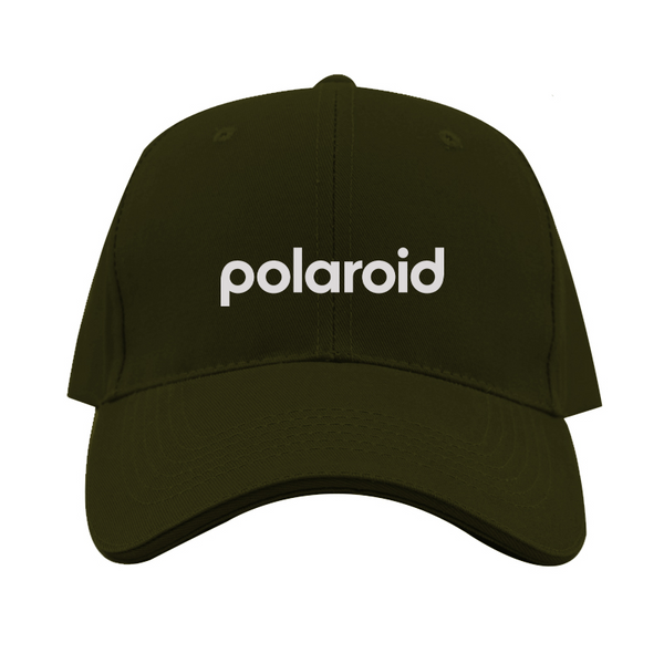Polaroid Logo  Dad Baseball Cap Hat