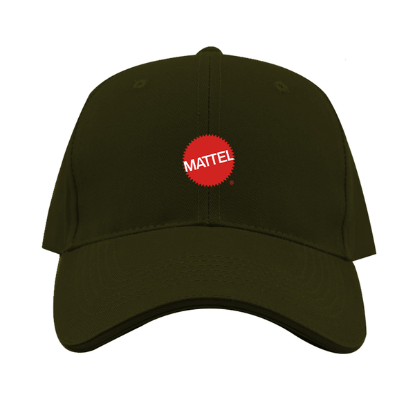 Mattel   Logo  Dad Baseball Cap Hat