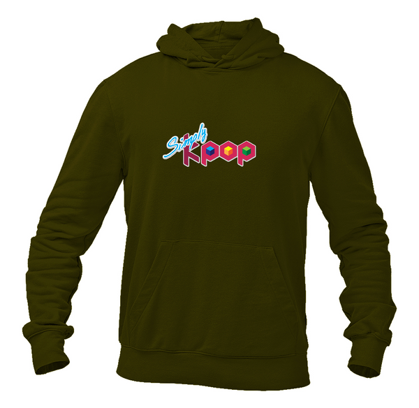 Men's Simply Kpop Softstyle Midweight Hooded Sweatshirt