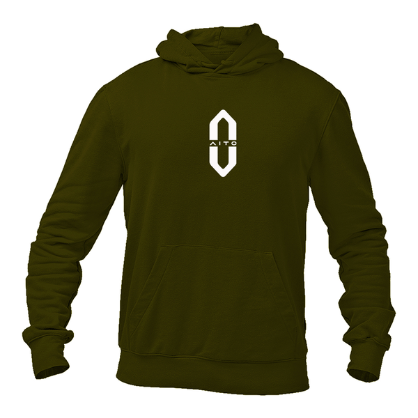Men's Aito Logo   Pullover Hoodie
