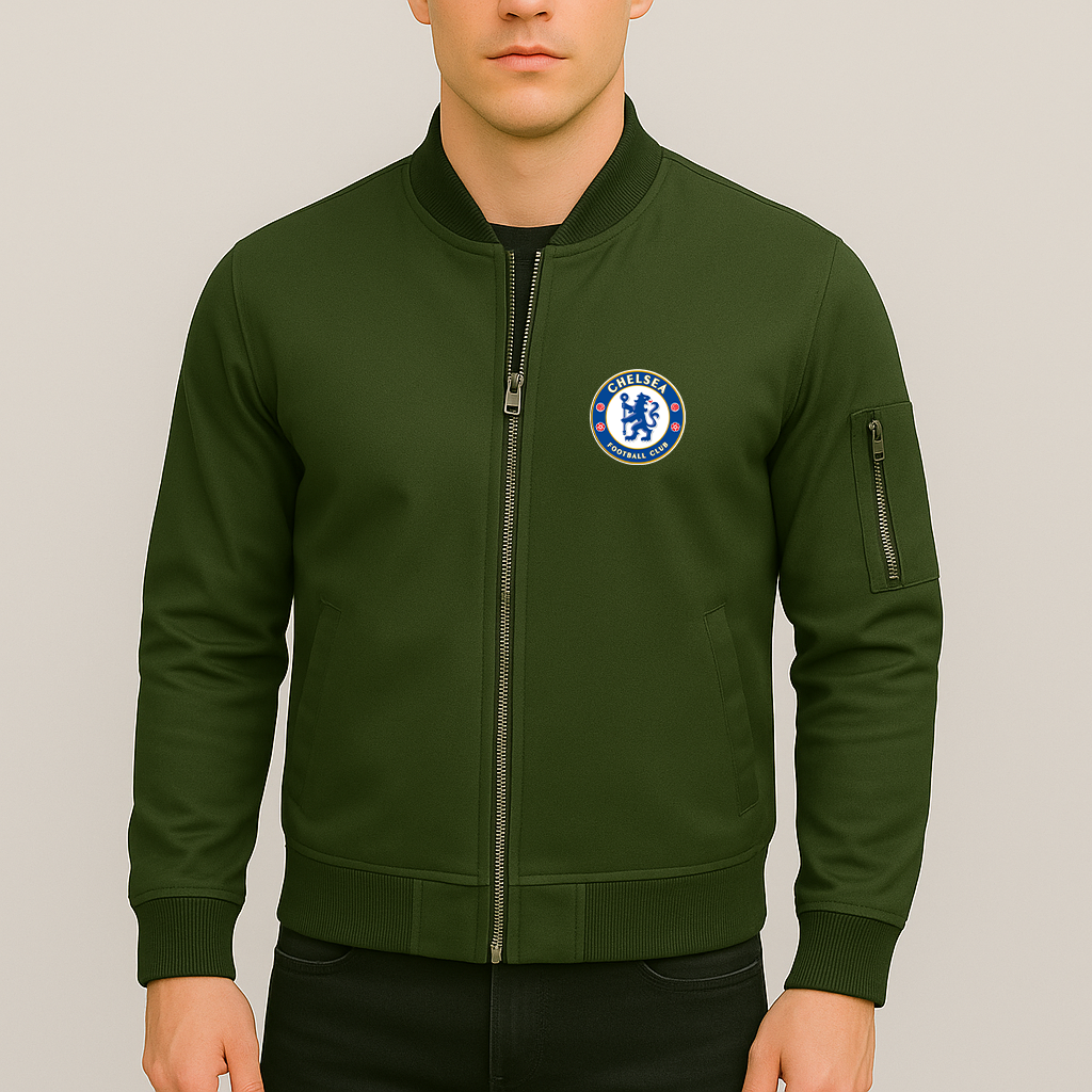 Men's Chelsea Soccer Lightweight Bomber Jacket
