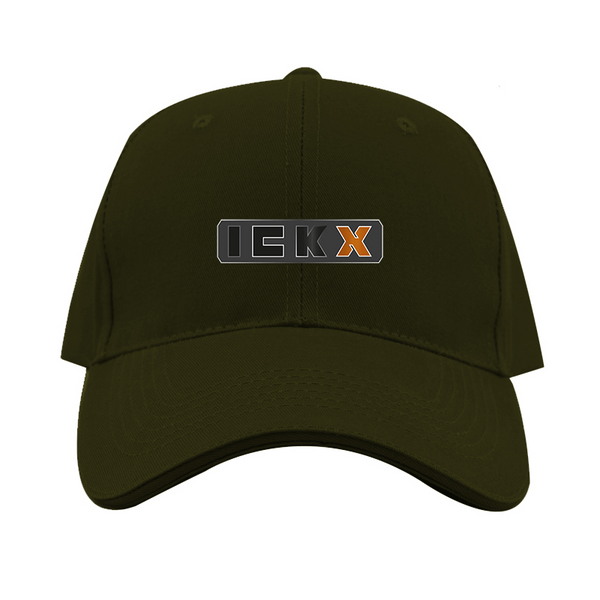 ICKX Logo  Dad Baseball Cap Hat