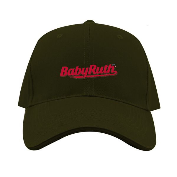 BabyRuth Logo  Dad Baseball Cap Hat