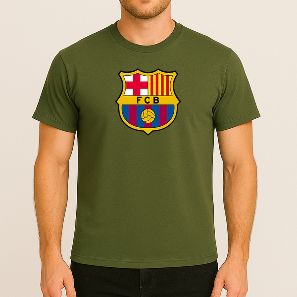 Men's F.C. Barcelona Soccer Cotton T-Shirt