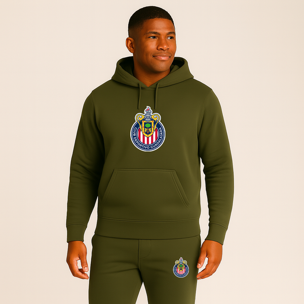 Men's Chivas Football Club Hoodie Joggers Set