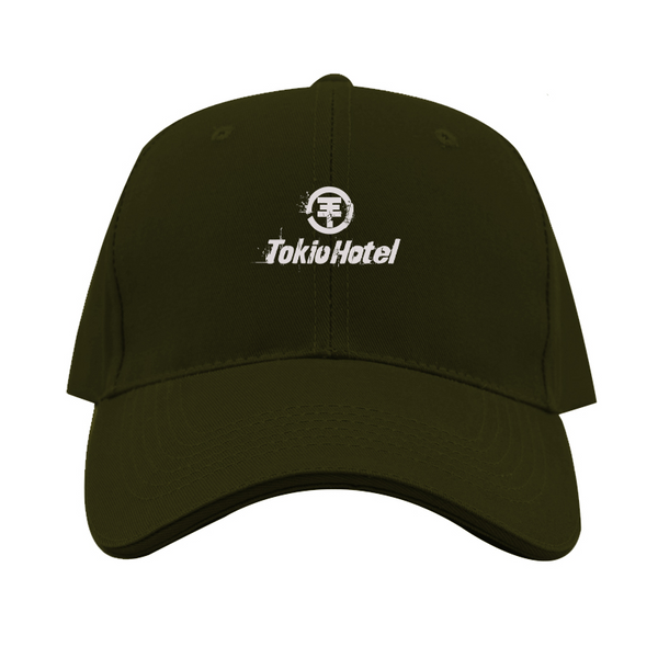 Tokio Hotel Full Logo Dad Baseball Cap Hat