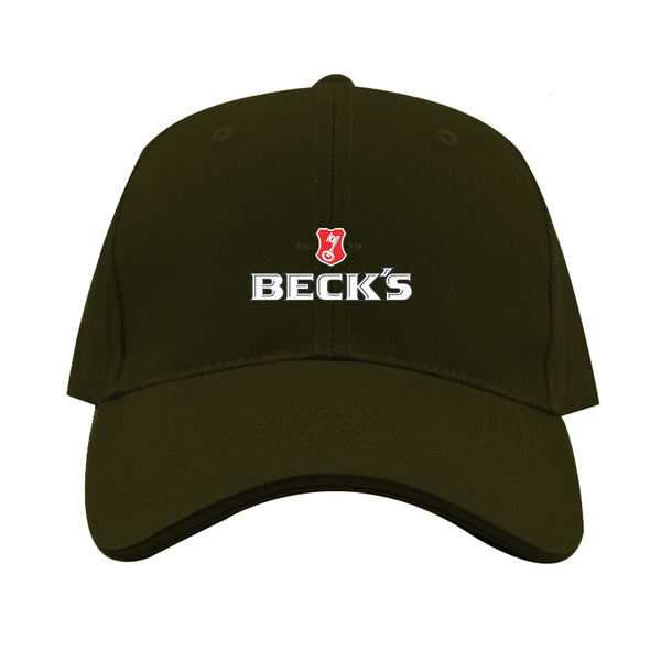 Becks Logo  Dad Baseball Cap Hat