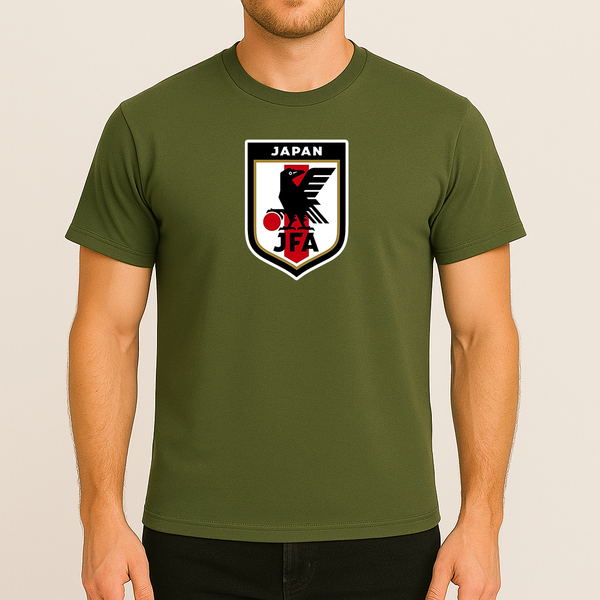 Men's Japan National Soccer Team Cotton T-Shirt