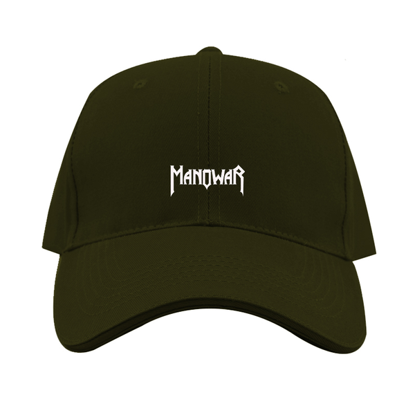 Manowar Logo  Dad Baseball Cap Hat