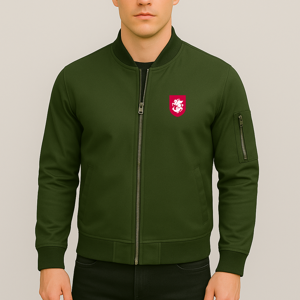 Men's Georgia National Soccer Team Lightweight Bomber Jacket