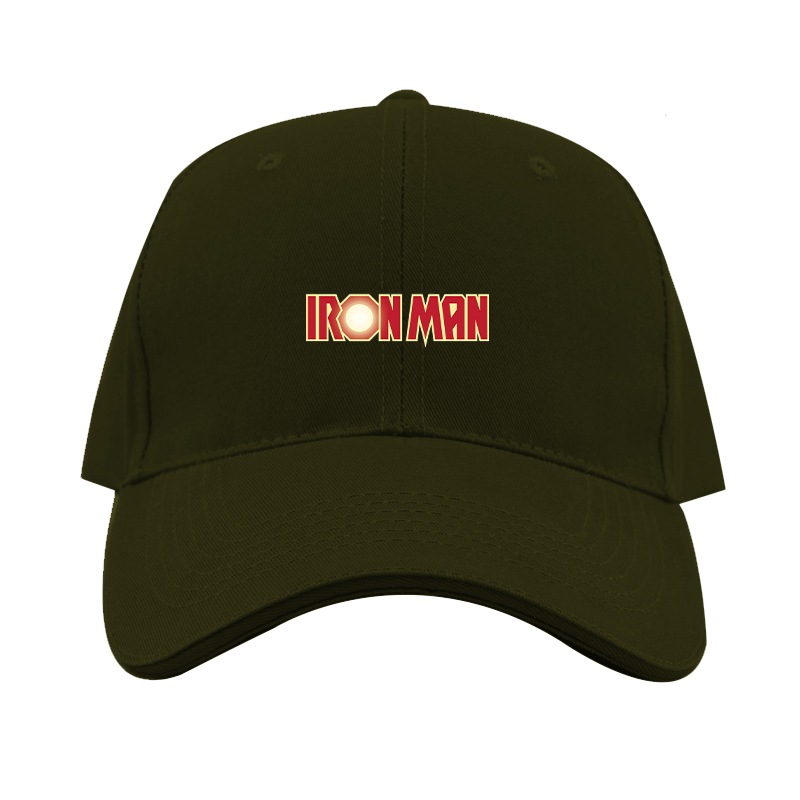 Iron Man Marvel Superhero Dad Baseball Cap Hat