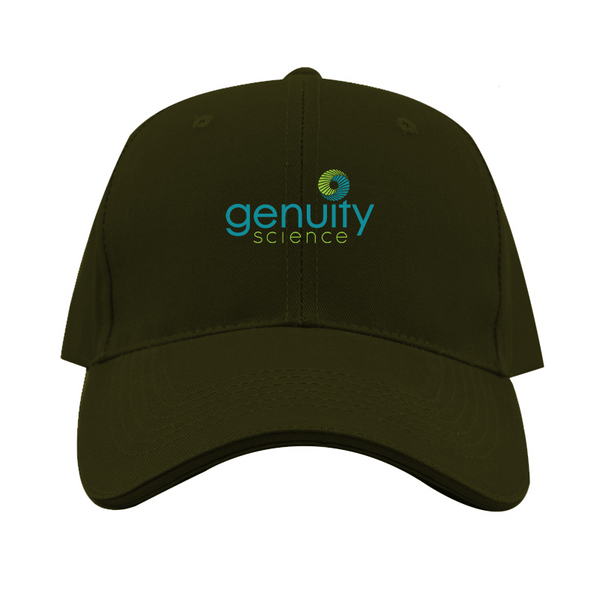 Genuity Science Logo  Dad Baseball Cap Hat
