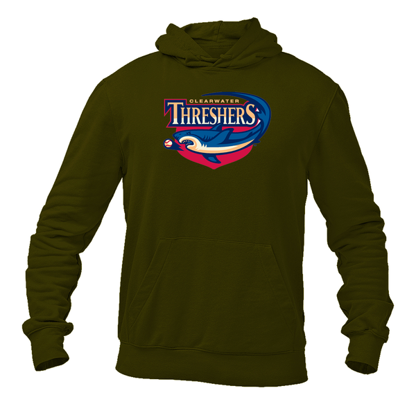 Men's Clearwater Threshers Logo Pullover Hoodie