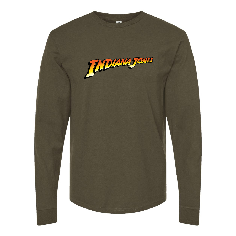 Men's Indiana Jones Movie Long Sleeve T-Shirt