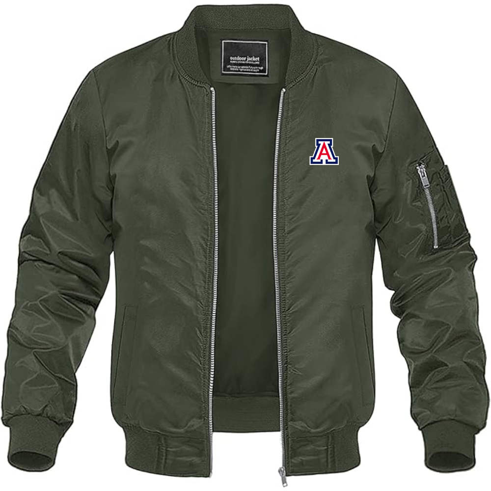 Men's Arizona Wildcats Lightweight Bomber Jacket