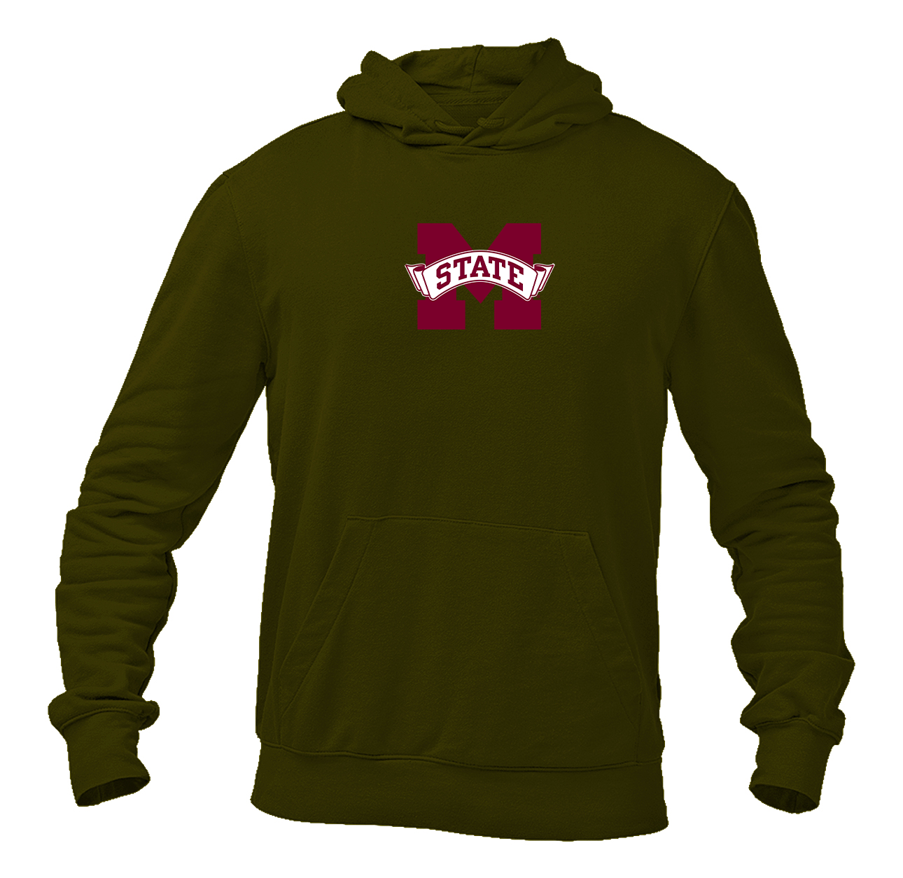 Men's  Mississippi State Bulldogs Logo Pullover Hoodie