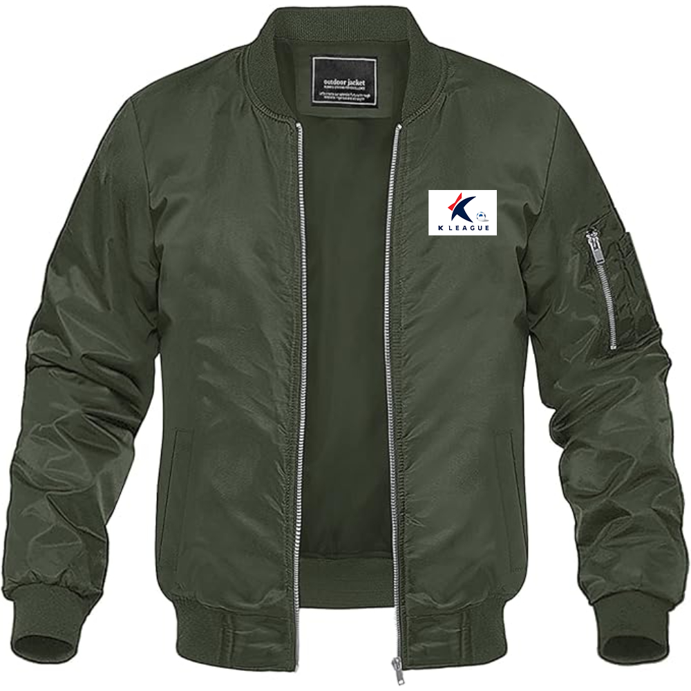 Men's K League Logo Lightweight Bomber Jacket