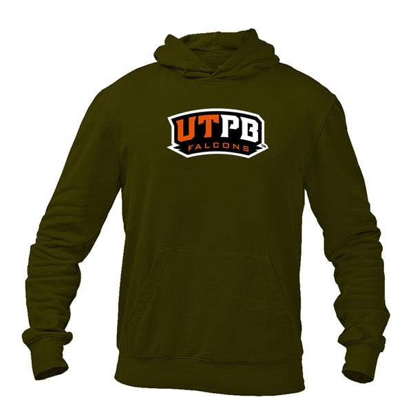 Men's UTPB Falcons Gildan  Heavy Blend Hooded Sweatshirt