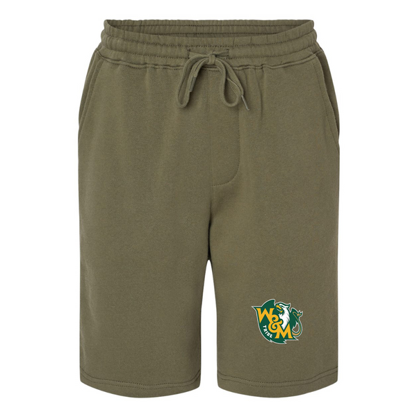 Men's  William and Mary Tribe  Independent Trading Co Midweight Fleece Shorts
