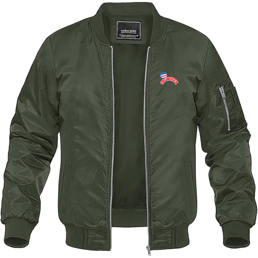 Men's Drumstick Logo Lightweight Bomber Jacket
