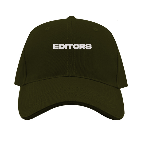 Editors  Logo  Dad Baseball Cap Hat